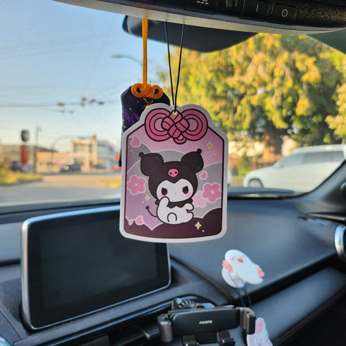 Air Freshener - Kuro Omamori Good Luck Charm